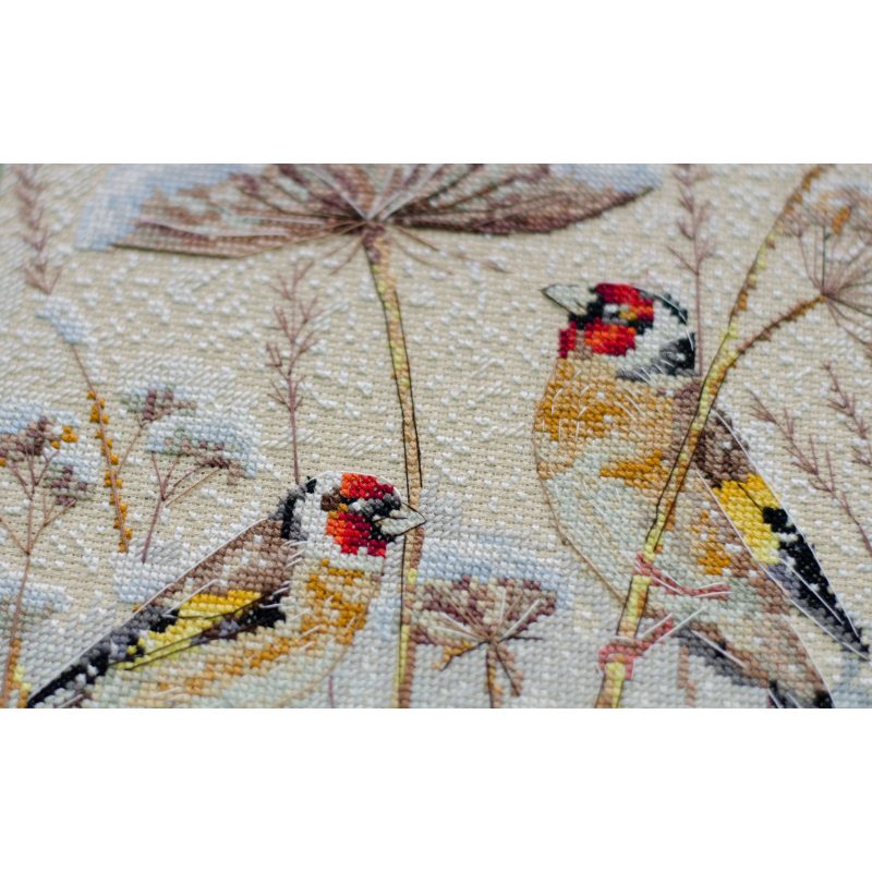Cross Stitch Kit "A quiet blizzard"