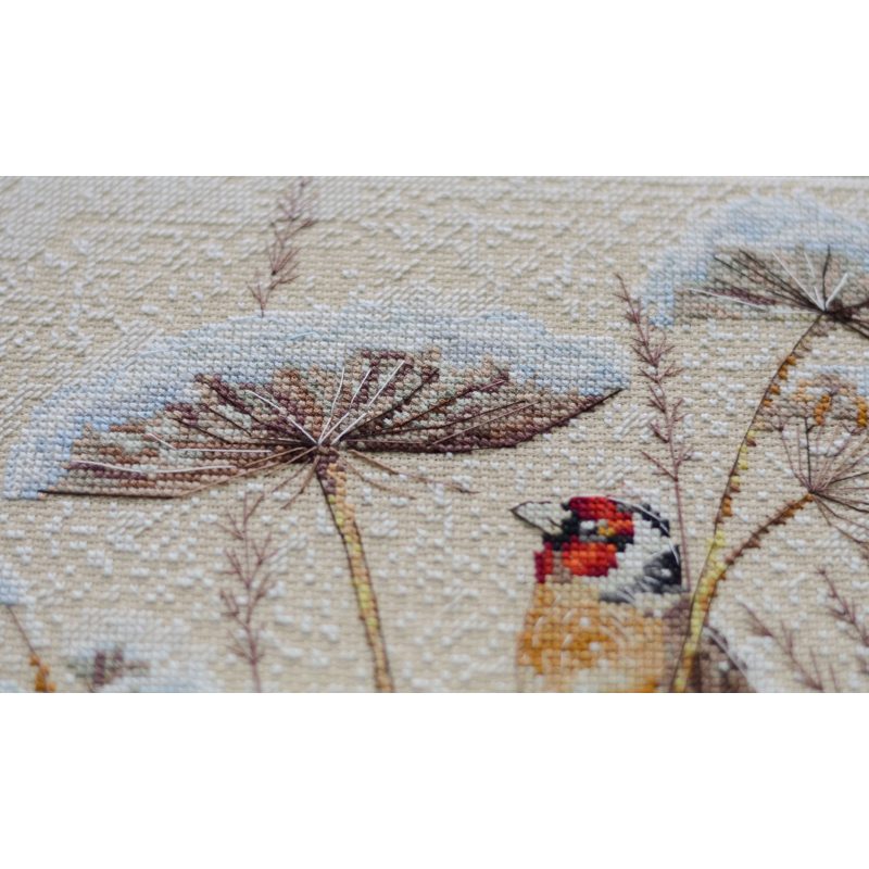 Cross Stitch Kit "A quiet blizzard"