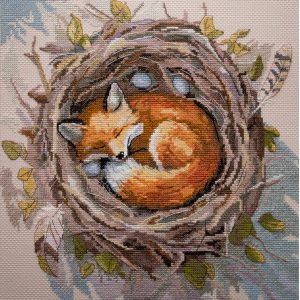Cross Stitch Kit "Protector of a foreign home"