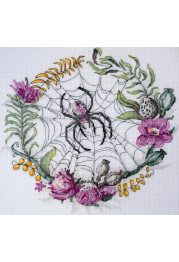 Cross Stitch Kit "Lace of the Invisible World"