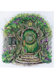 Cross Stitch Kit "Where the elves live"