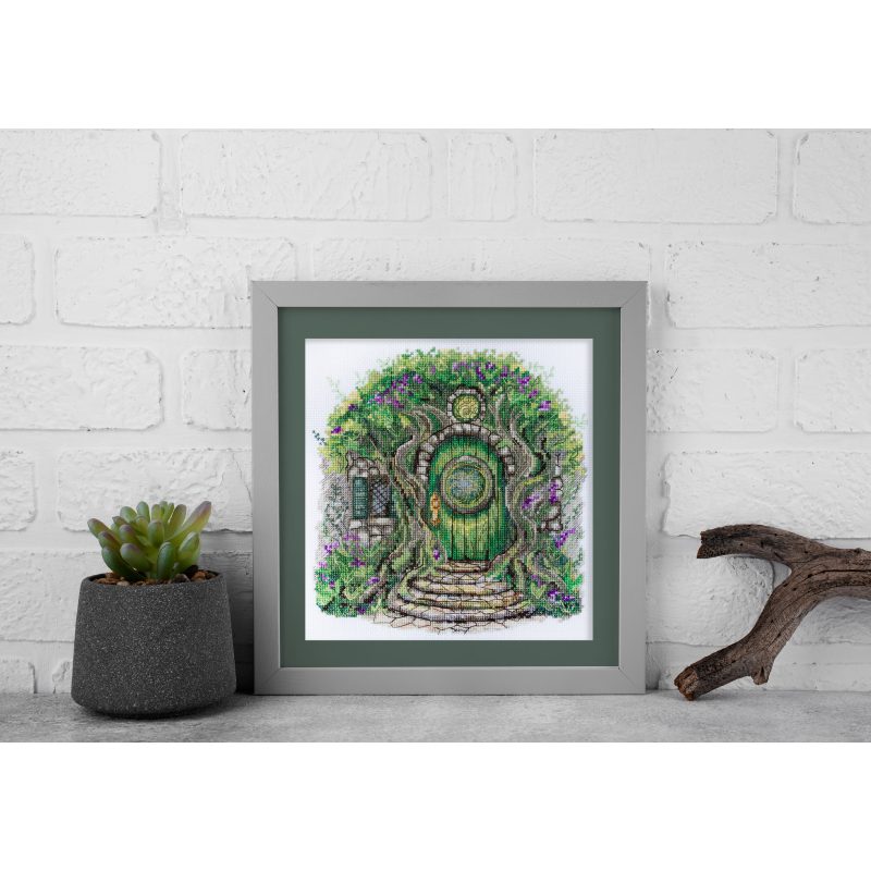 Cross Stitch Kit "Where the elves live"