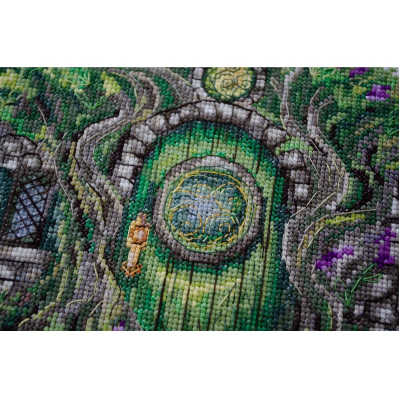 Cross Stitch Kit "Where the elves live"