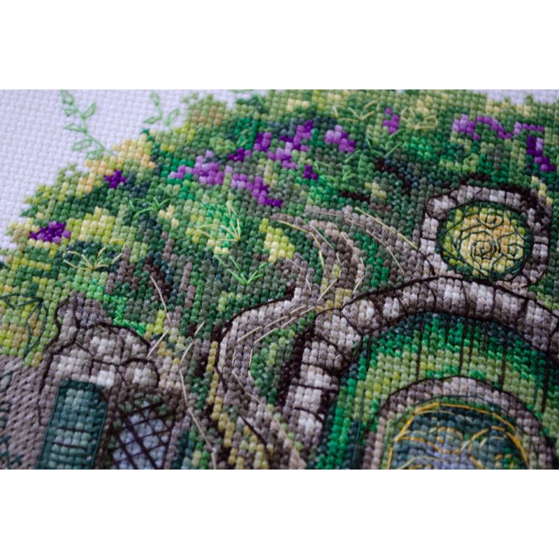 Cross Stitch Kit "Where the elves live"