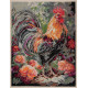 Cross Stitch Kit "The Rooster in the Yard"