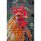 Cross Stitch Kit "The Rooster in the Yard"