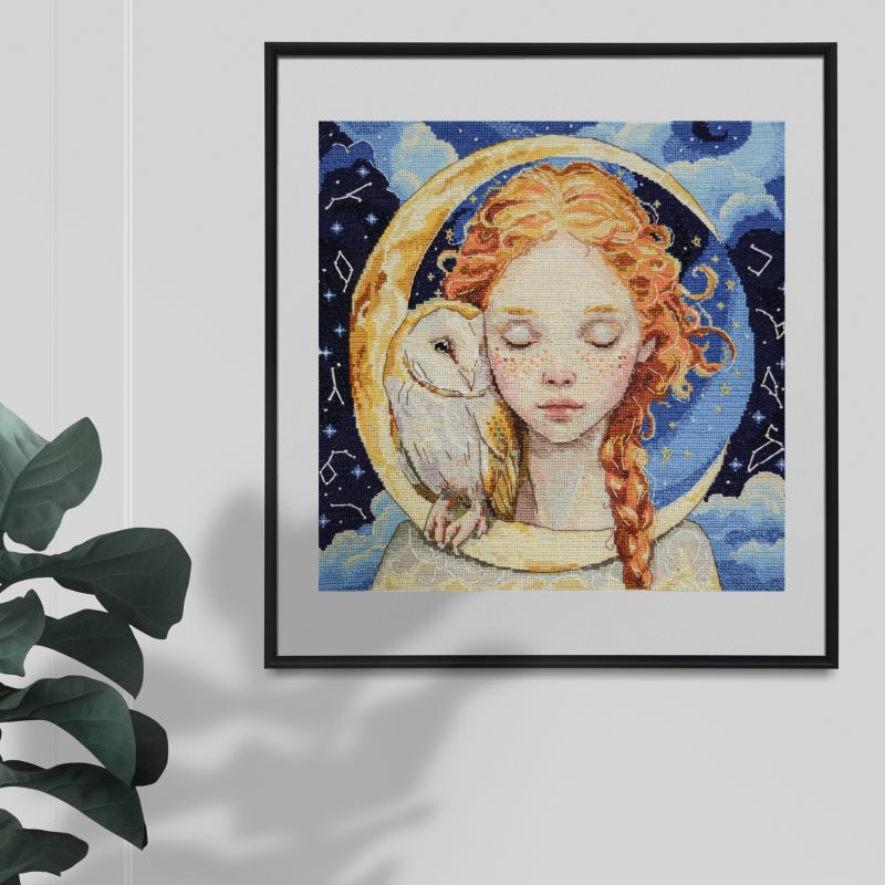 Cross Stitch Kit "Daughter of the Moon"