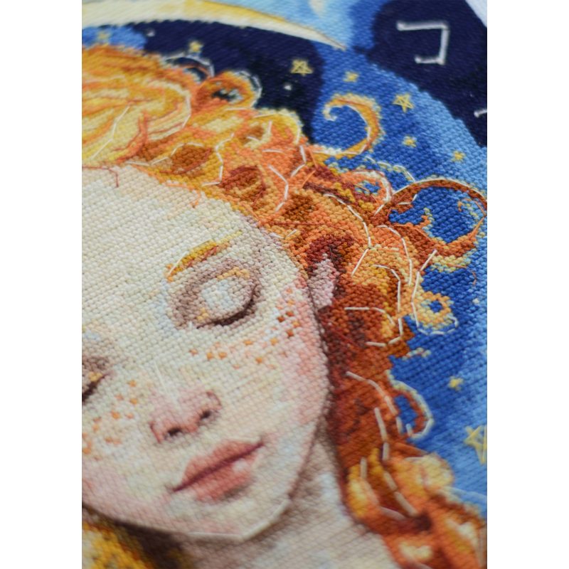 Cross Stitch Kit "Daughter of the Moon"