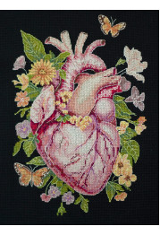 Cross Stitch Kit "Anatomy of feelings"