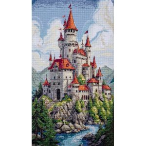 Cross Stitch Kit "Among the Clouds"