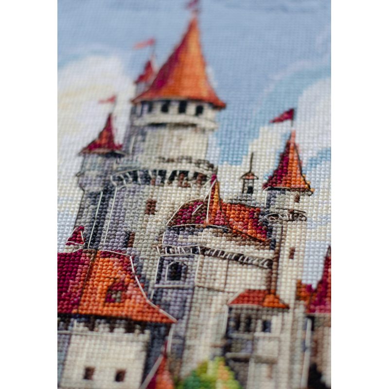 Cross Stitch Kit "Among the Clouds"