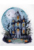 Cross Stitch Kit "Haunted House"