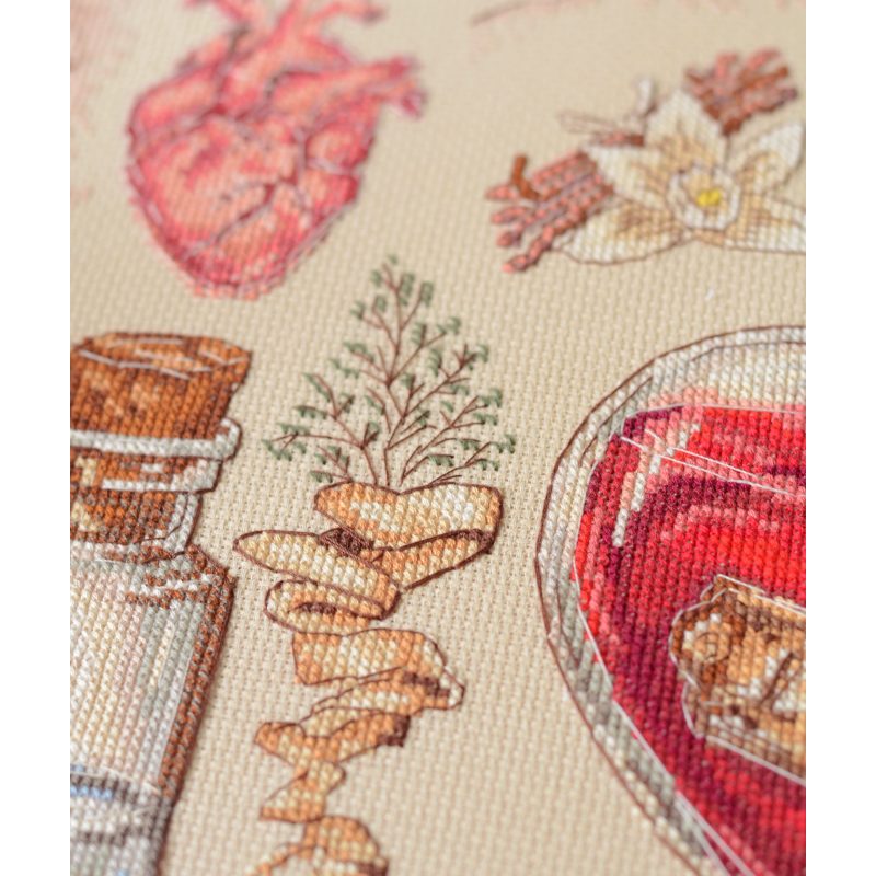Cross Stitch Kit "Recipe for love"