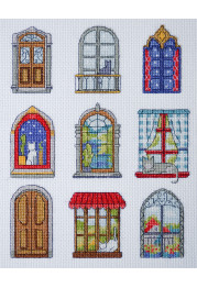 Cross Stitch Kit "9 little cozy tales"