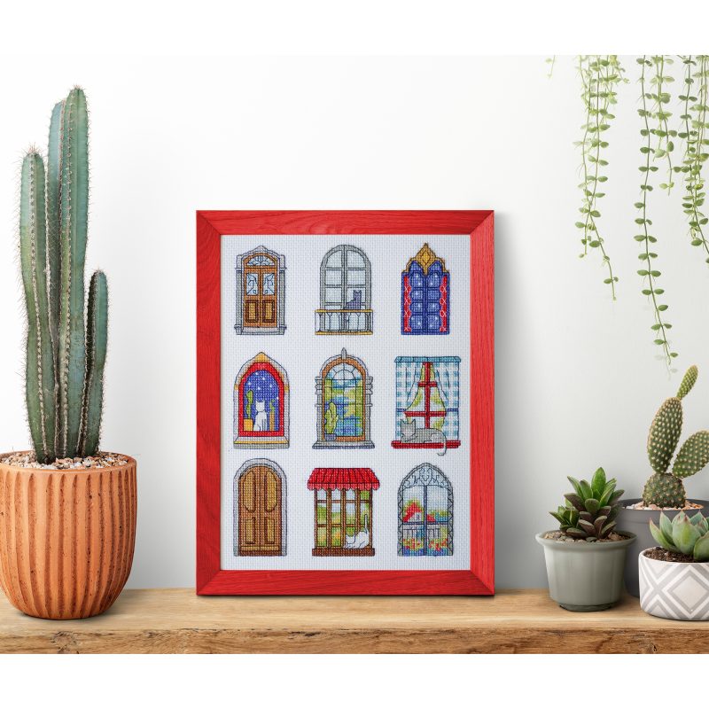 Cross Stitch Kit "9 little cozy tales"