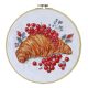 Cross Stitch Kit "Redcurrant Croissant"