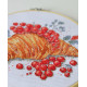 Cross Stitch Kit "Redcurrant Croissant"