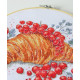 Cross Stitch Kit "Redcurrant Croissant"