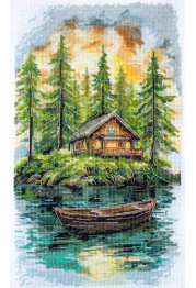 Cross Stitch Kit "Silence in the forest"