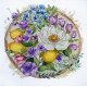 Cross Stitch Kit "A floral moment"