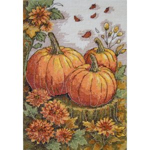 Cross Stitch Kit "Autumn garden palette"