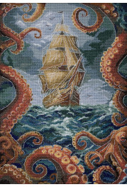 Cross Stitch Kit "The abyss"