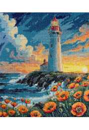 Cross Stitch Kit "Silence has color"