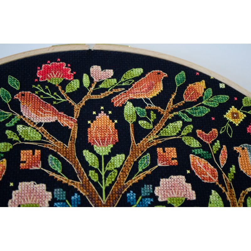Cross Stitch Kit "The Tree of Forest Tales"