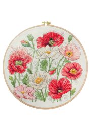Cross Stitch Kit "When Poppies Bloom"