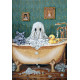 Cross Stitch Kit "Domestic ghost"