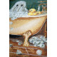 Cross Stitch Kit "Domestic ghost"