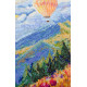 Cross Stitch Kit "Flight towards the sun"