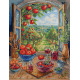 Cross Stitch Kit "In the Apple Paradise"