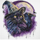 Cross Stitch Kit "Magic shadows"