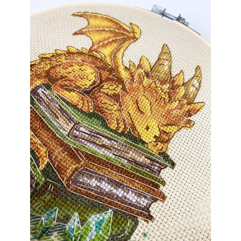 Cross Stitch Kit "Keeper of Wisdom"