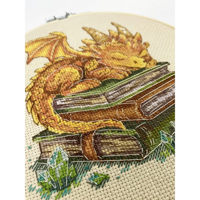 Cross Stitch Kit "Keeper of Wisdom"