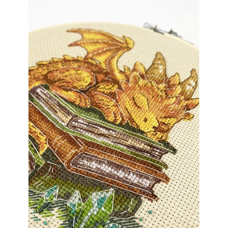 Cross Stitch Kit "Keeper of Wisdom"