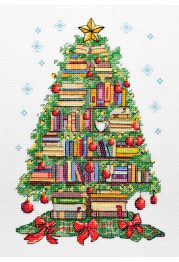 Cross Stitch Kit "Reader's Christmas tree"