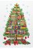 Cross Stitch Kit "Reader's Christmas tree"