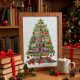 Cross Stitch Kit "Reader's Christmas tree"