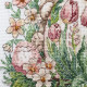 Cross Stitch Kit "Easter bunny waiting"