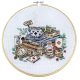 Cross Stitch Kit "The mad tea party"