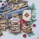 Cross Stitch Kit "The mad tea party"