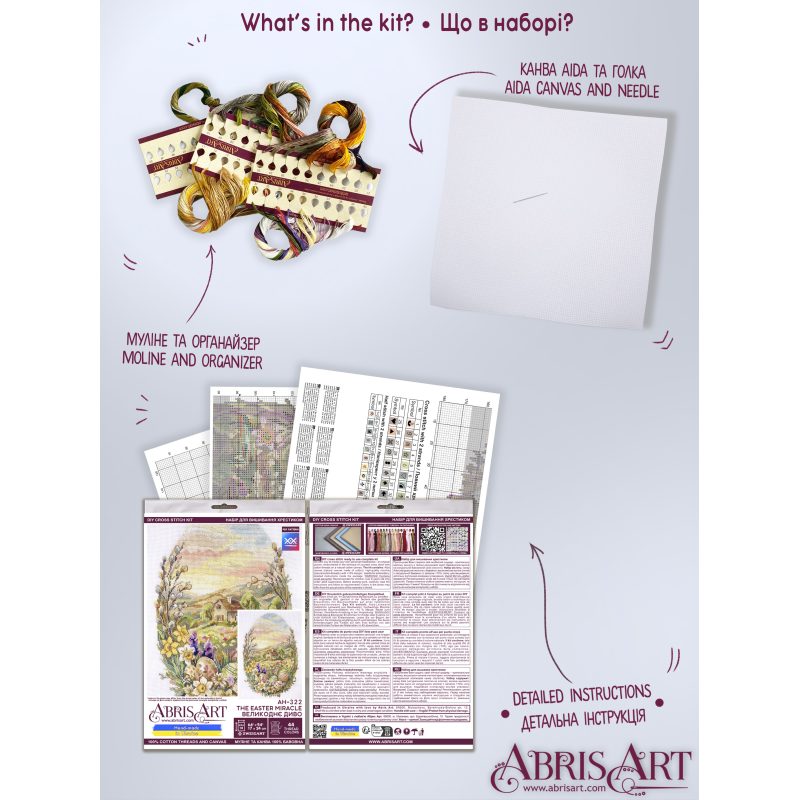 Cross Stitch Kit "The Easter Miracle"