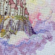 Cross Stitch Kit "Kingdom in the Sky"