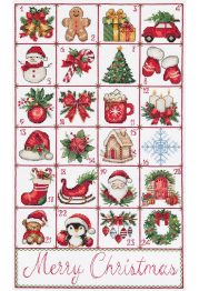 Cross Stitch Kit "Christmas Advent"