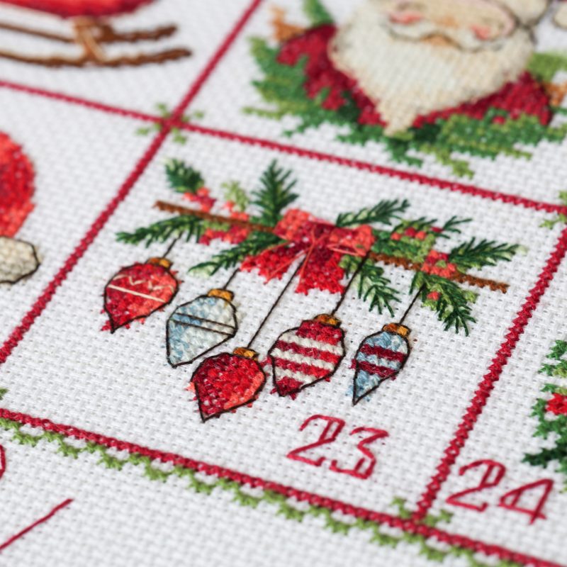 Cross Stitch Kit "Christmas Advent"