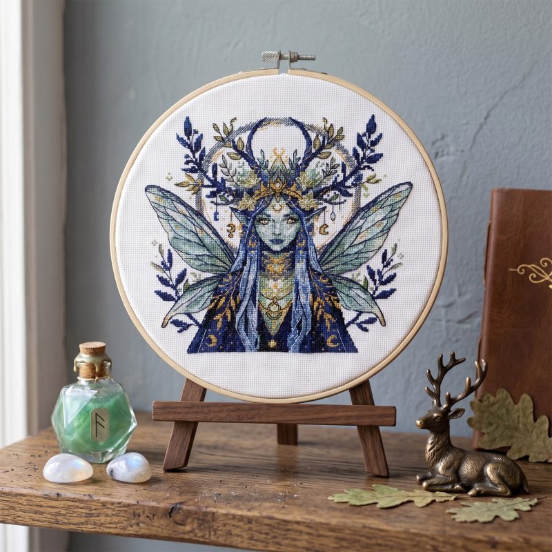 Cross Stitch Kit "Elf of the Starry Forest"
