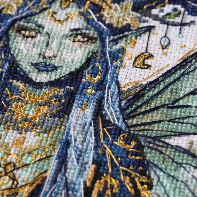 Cross Stitch Kit "Elf of the Starry Forest"