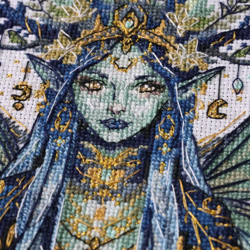 Cross Stitch Kit "Elf of the Starry Forest"